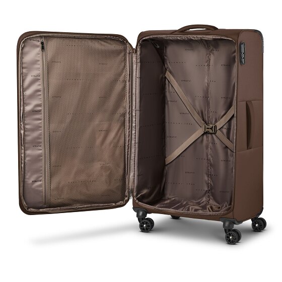 Stratic taska 4 wheels Trolley L 76 cm Expandable
