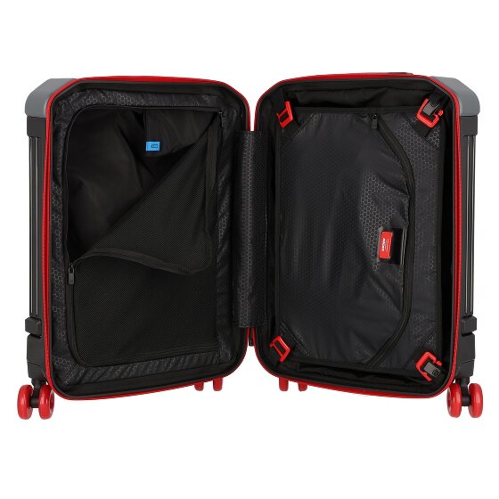 Piquadro Piquadro x Ducati 4 wheels Cabin trolley 55 cm