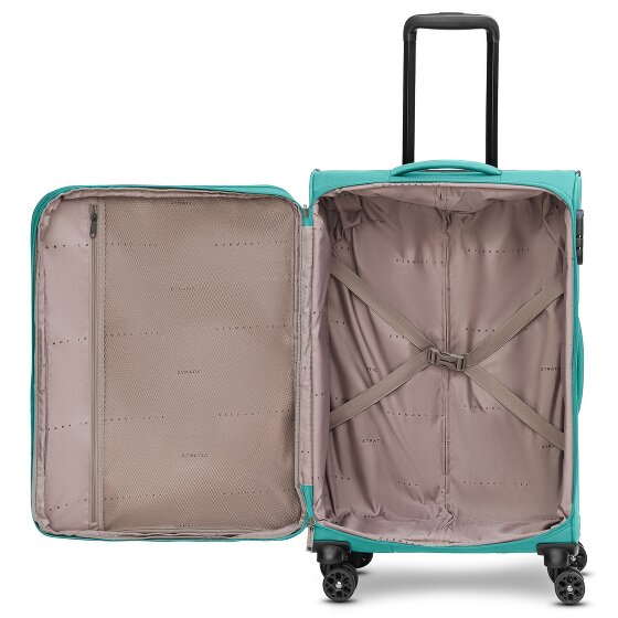 Stratic taska 4-wheel suitcase set 3 pcs. with stretch fold Stratic taska 4-wheel suitcase set 3 pcs. with stretch fold