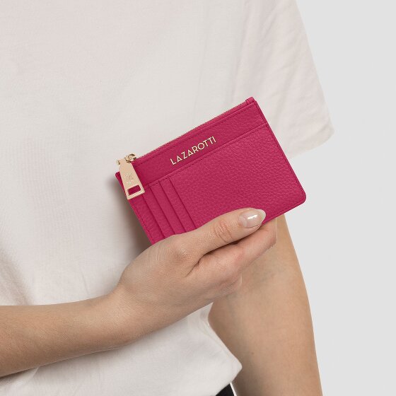 Lazarotti Bologna Leather key case leather 11.5 cm with air tag compartment