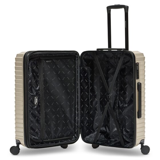 Redolz Essentials 18 4 wheels Suitcase set 3-piece with expansion pleat