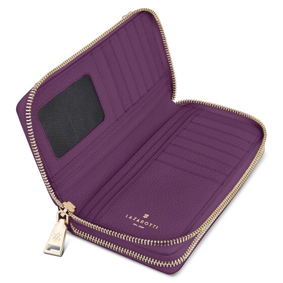Lazarotti Bologna Leather Wallet RFID protection Leather 20 cm