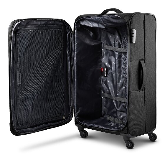 Wenger Beaumont 4-wheel Suitcase Set (M+L) expandable gusset