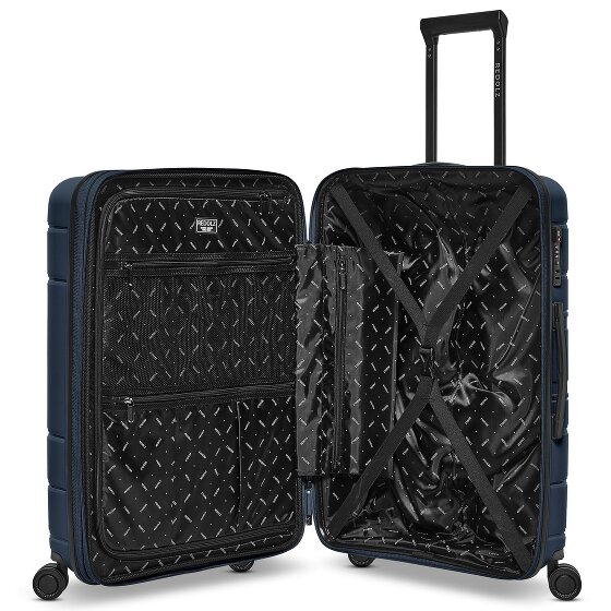 Redolz Essentials 11 4 wheels Suitcase set 3-piece with expansion pleat