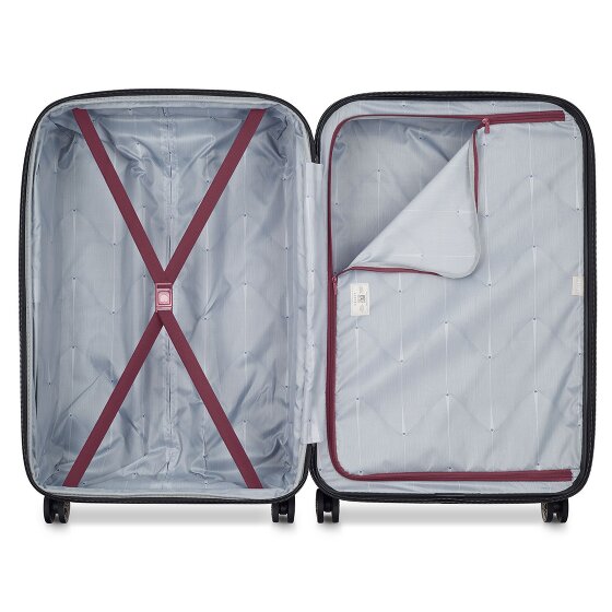 Delsey Paris Meteor 4 wheels Trolley L 78 cm with expansion pleat