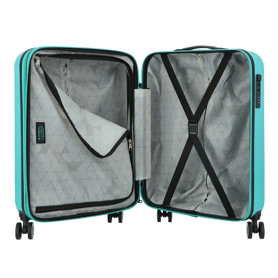 Gabol Future Plus 4 wheels Cabin trolley 55 cm with expansion pleat