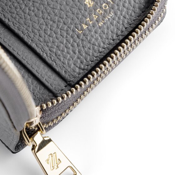 Lazarotti Bologna Leather XL Double Zip-Around Wallet RFID Leather 20 cm
