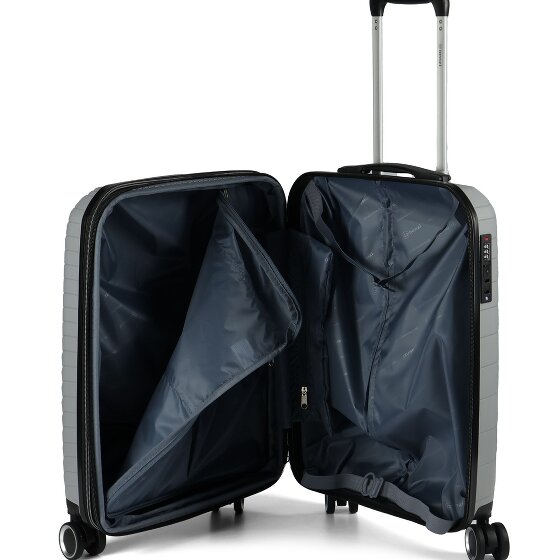 Benzi 5808 4 wheels Cabin trolley 55 cm with expansion pleat