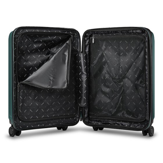 Redolz Essentials 14 suitcase set 2 pcs. cabin trolley with stretch fold + beauty case