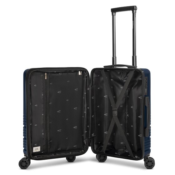camel active Hanoi 4 wheels Cabin trolley S 56 cm with expansion pleat
