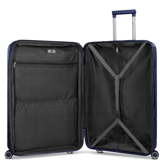 Franky London 4 wheels Trolley L 74 cm with expansion pleat
