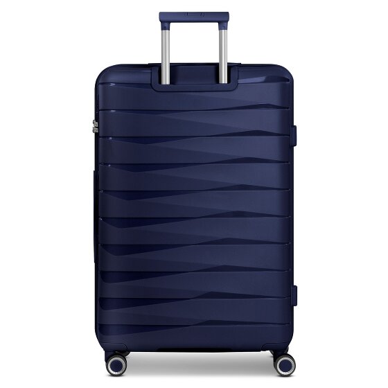 Franky London 4 wheels Trolley L 74 cm with expansion pleat