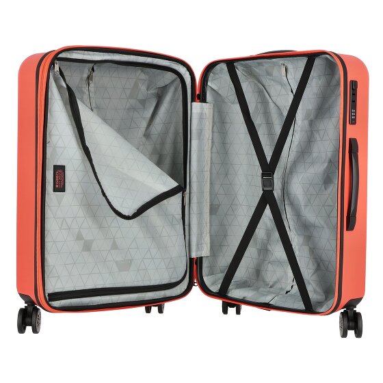 Gabol Future Plus 4 wheels Trolley 66 cm with expansion pleat