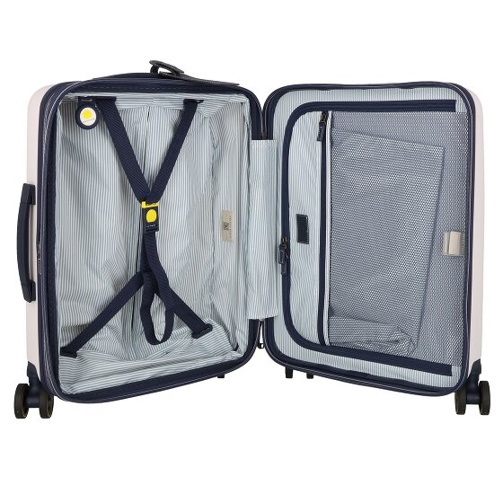 Delsey Paris Cadence 4 wheels Cabin trolley 55 cm with expansion pleat