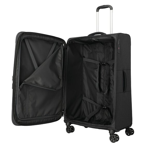 Travelite Kick Off 4 wheels Trolley L 78 cm Expandable