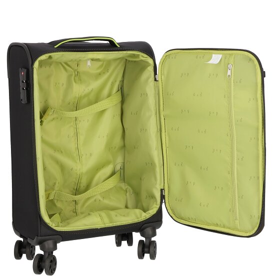 d&n Travel Line 6754 4 Roll Cabin Trolley 55 cm