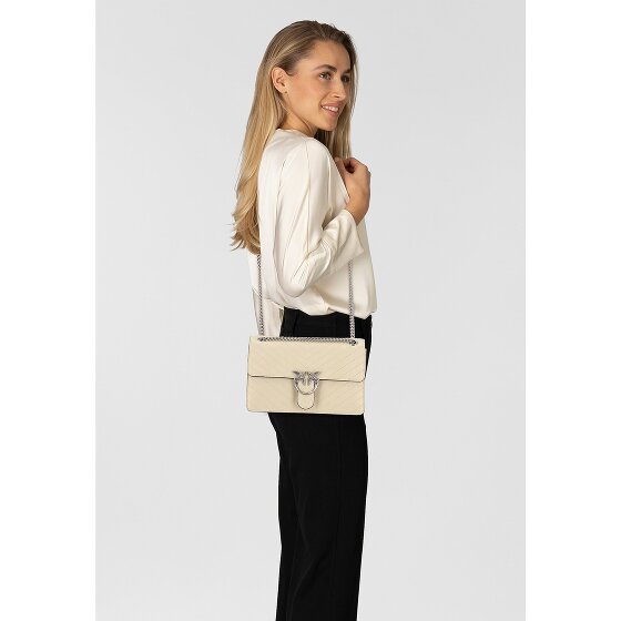 PINKO Love One Shoulder Bag Leather 26 cm