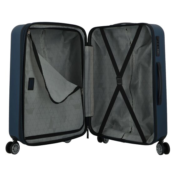 Gabol Future Plus 4 wheels Trolley 66 cm with expansion pleat