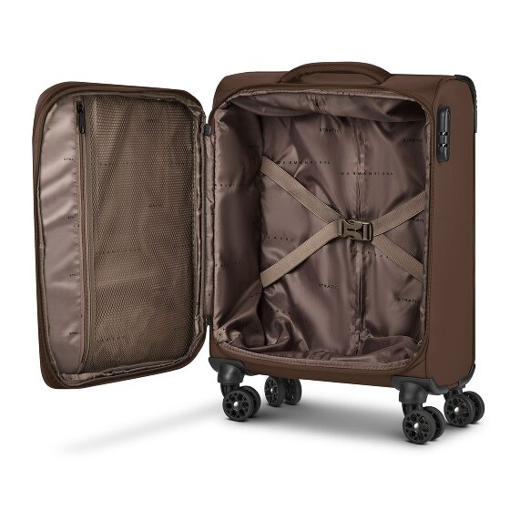 Stratic taska 4 wheels Cabin suitcase S 55 cm Expandable