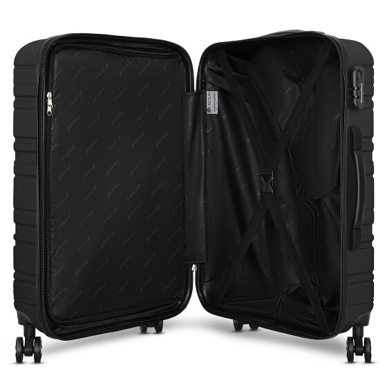 Check.In Paradise 4 wheels Suitcase set 3-piece