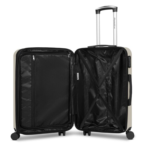 Check.In Paradise 2.0 4 wheels Suitcase set 3-piece with expansion pleat