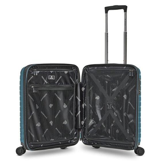 Pactastic Collection 04 THE CABIN + 4 wheels Cabin trolley S 55 cm with expansion pleat