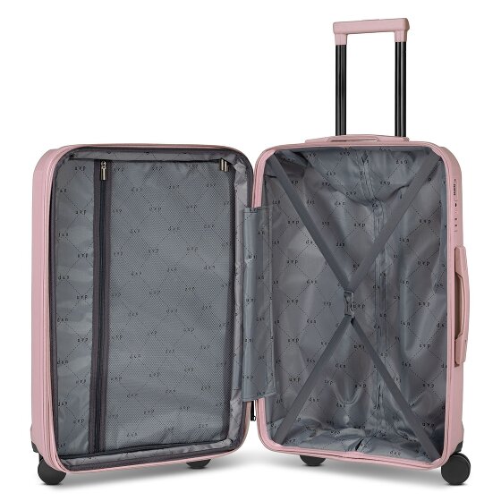 d&n South Dakota 4 wheels Trolley M 66 cm with expansion pleat