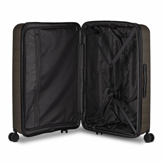 d&n Toronto 4 wheels Suitcase set 3-piece with expansion pleat