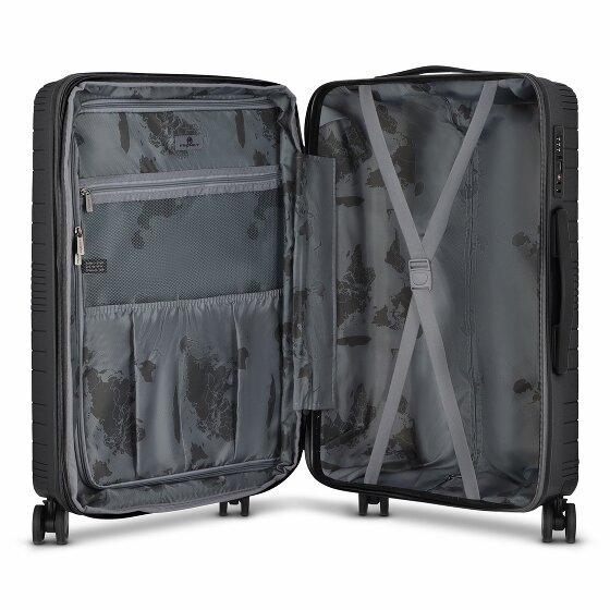 Franky Dallas 3.0 4-wheel suitcase set 3-piece with expansion fold