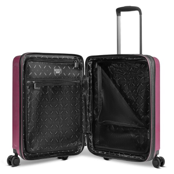 Redolz Essentials 14 4 wheels Cabin trolley S 55 cm Laptop compartment with expansion pleat