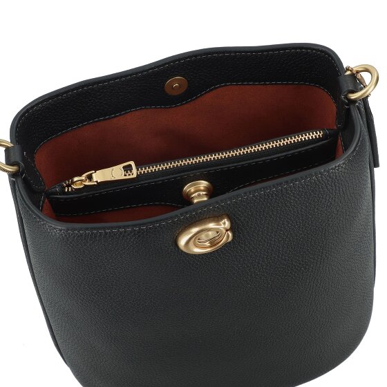 Coach Willow Shoulder Bag Leather 21 cm