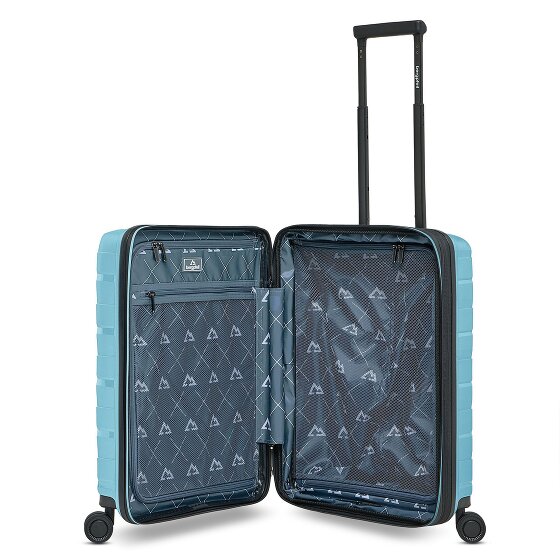 Bergpfeil Travel 4 wheels Cabin suitcase 55 cm Laptop compartment Expandable
