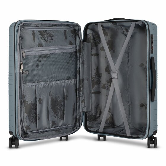 Franky Dallas 3.0 4-wheeled trolley M 65 cm with expansion fold