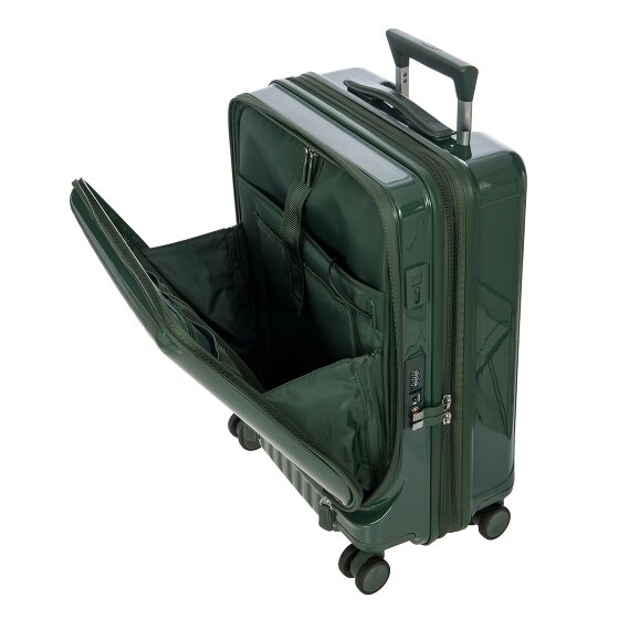 Bric's Positano 4 wheels Cabin trolley 55 cm with expansion pleat