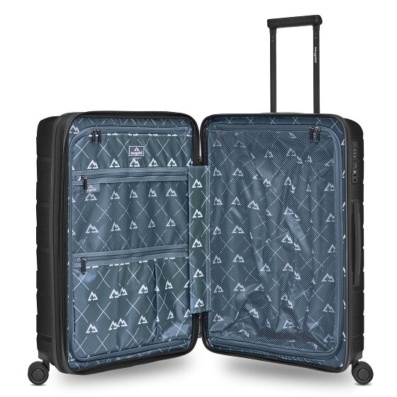 Bergpfeil Travel 4-wheeled trolley M 66 cm with expansion fold