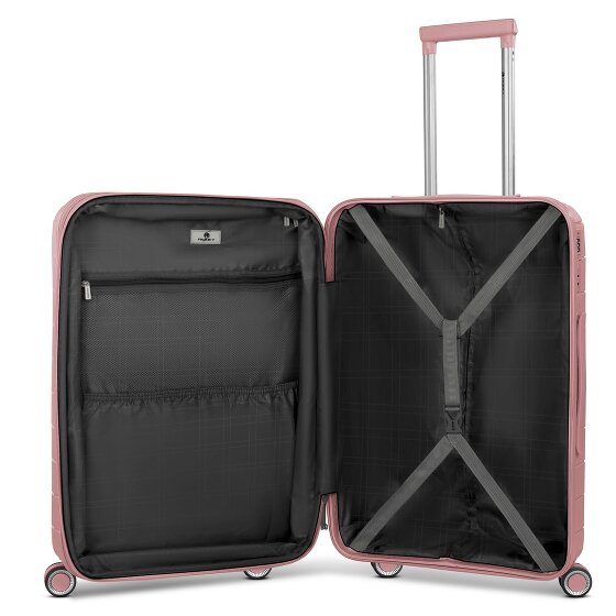 Franky London 4 wheels Trolley M 65 cm with expansion pleat