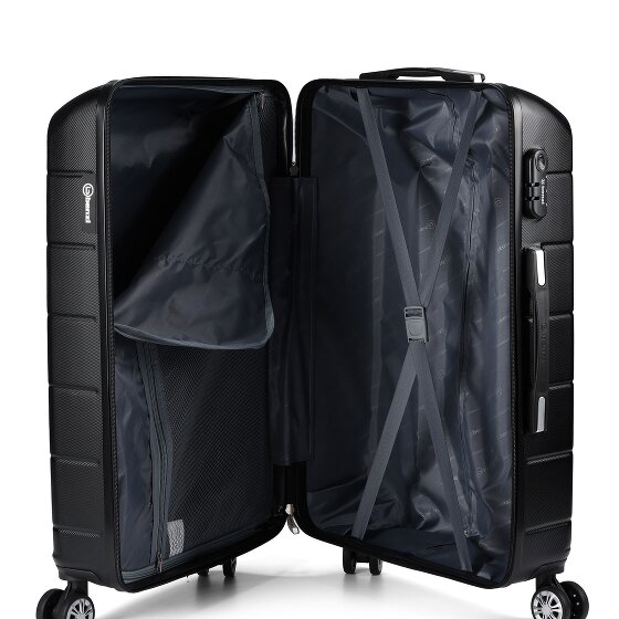 Benzi 5583 4 wheels Suitcase set 2-piece