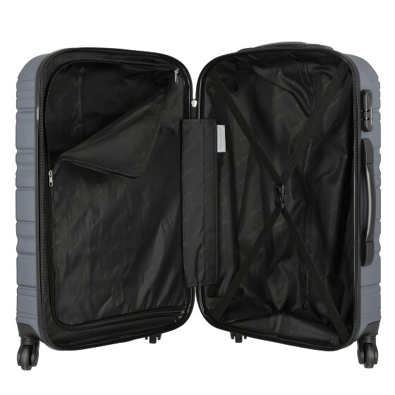 Check.In Paradise 4 wheels Suitcase set 3-piece