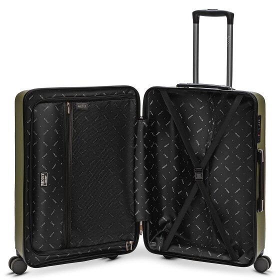 Redolz Essentials 05 3-SET 4 wheels Suitcase set 3-piece