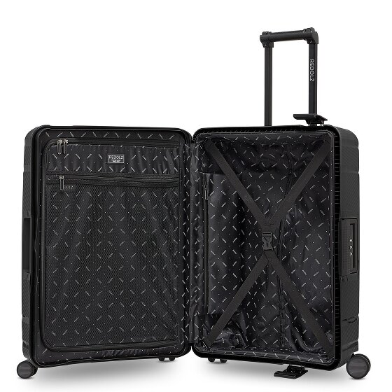 Redolz Essentials 15 4-wheel trolley 65 cm with three-point closure