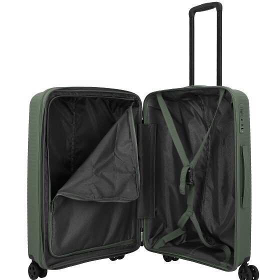 Travelite Air Stripe 4 wheels Suitcase set 3-piece Expandable
