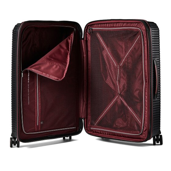 Polestream Paris 4 wheels Trolley 69 cm with expansion pleat