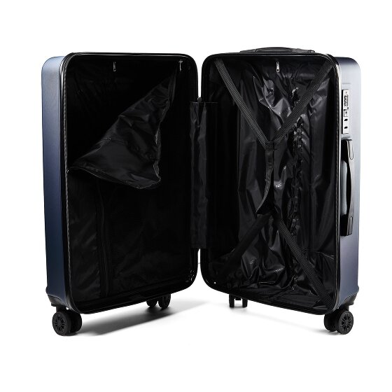 Nowi Grand Canaria Suitcase 4 wheels set 3pcs. with double-wheels