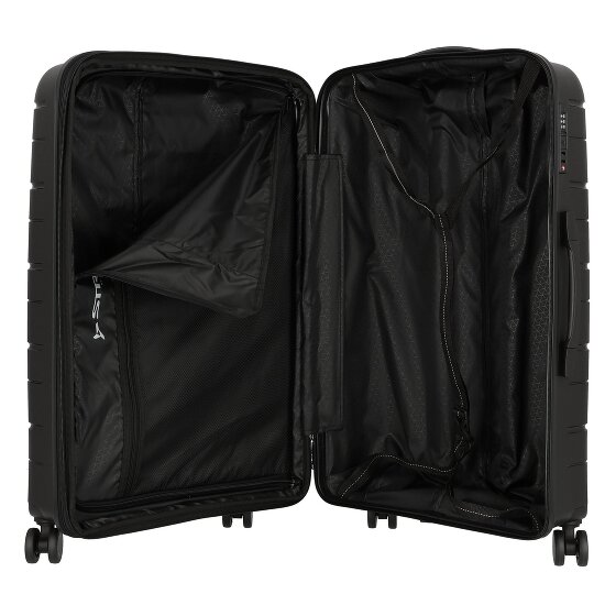 Polestream Strz by Asteroid 4 wheels Trolley L 74 cm with expansion pleat