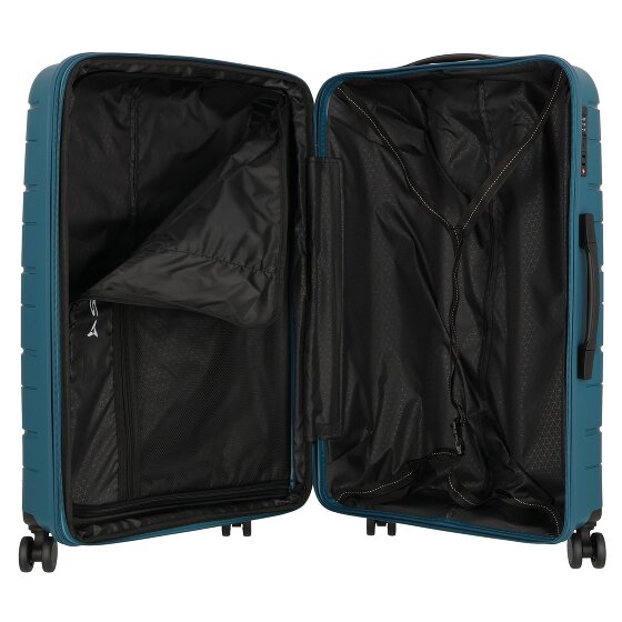 Polestream Strz by Asteroid 4 wheels Trolley L 74 cm with expansion pleat