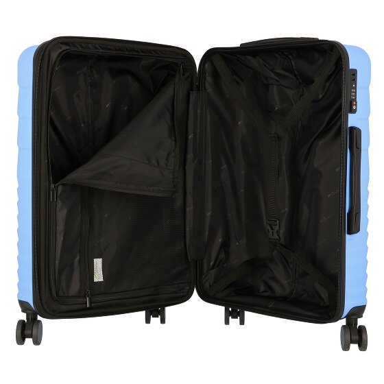 Cocoono Larnaka 4 wheels Suitcase set 3-piece with expansion pleat