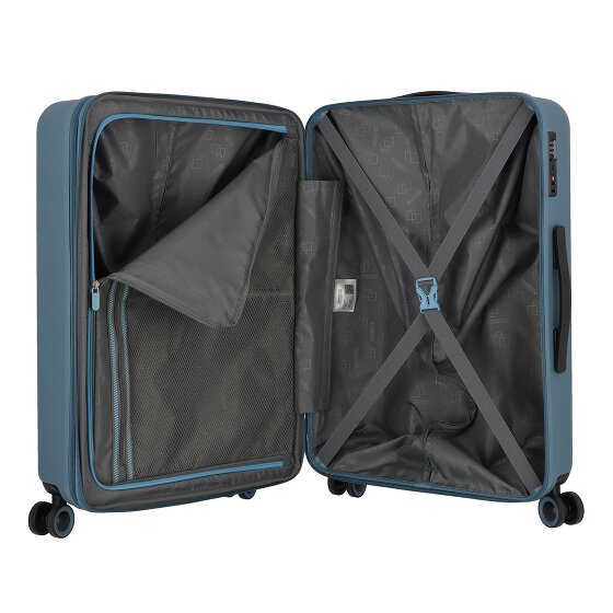 American Tourister Dynabelt 4 wheels Trolley 66 cm with expansion pleat