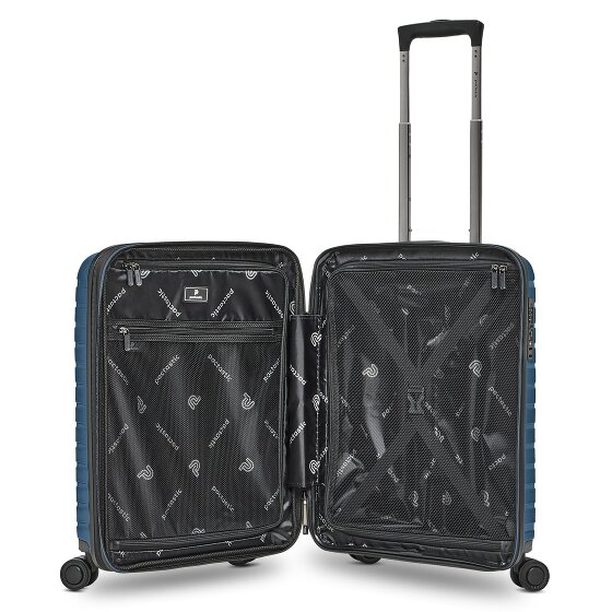 Pactastic Collection 04 THE CABIN + 4 wheels Cabin trolley S 55 cm with expansion pleat