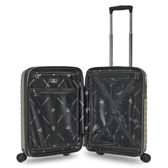 Pactastic Collection 04 THE CABIN + 4 wheels Cabin trolley S 55 cm with expansion pleat