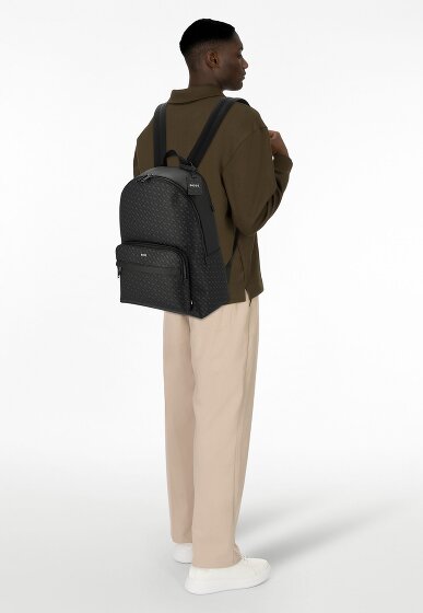Boss Zair Daypack Leather 43 cm Laptop compartment
